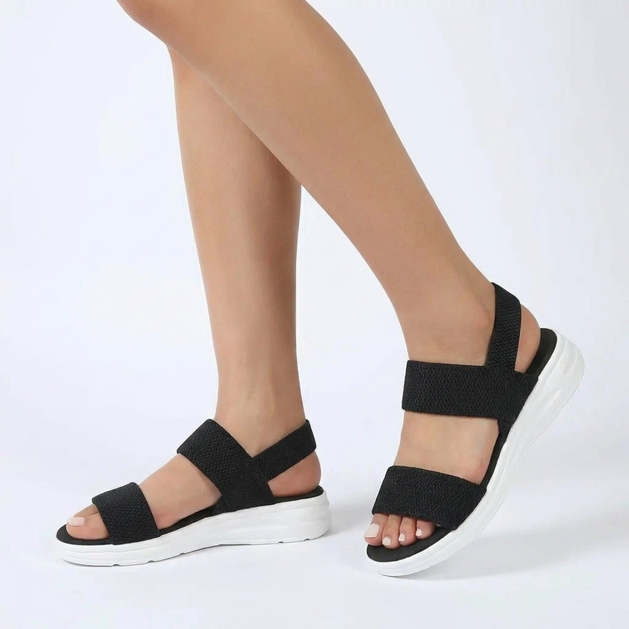 Women's Lightweight Stretch Sandals for Everyday Comfort
