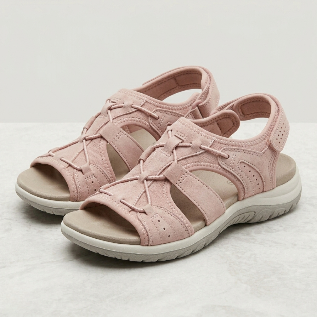 Women's Memory Foam Sandals with Cushioned Comfort