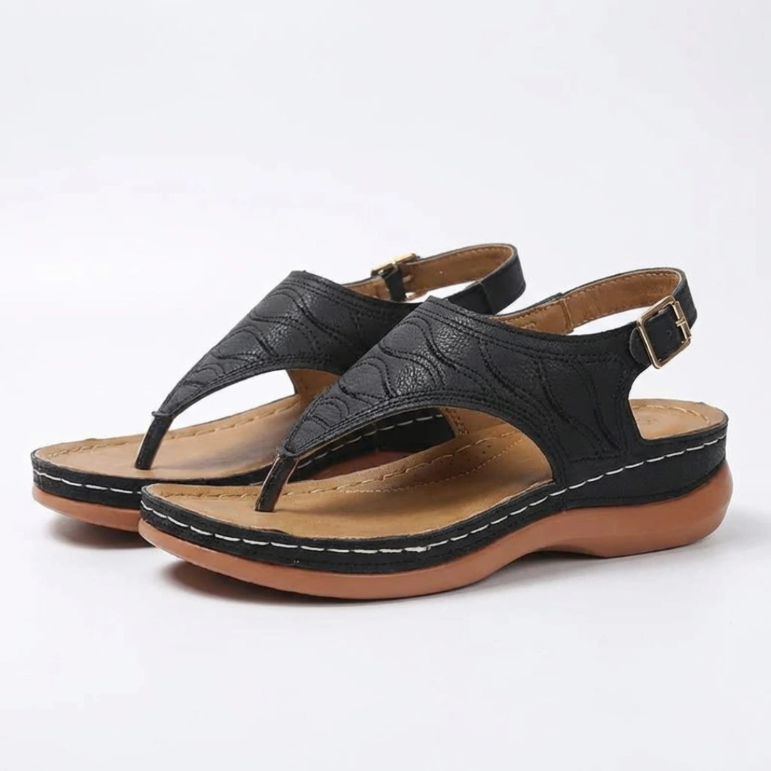 Women's Cushioned Flip-Flops with Soft Straps with Summer Comfort