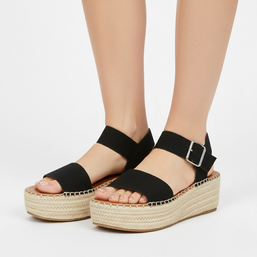 The Sky-High Ankle Strap Espadrille