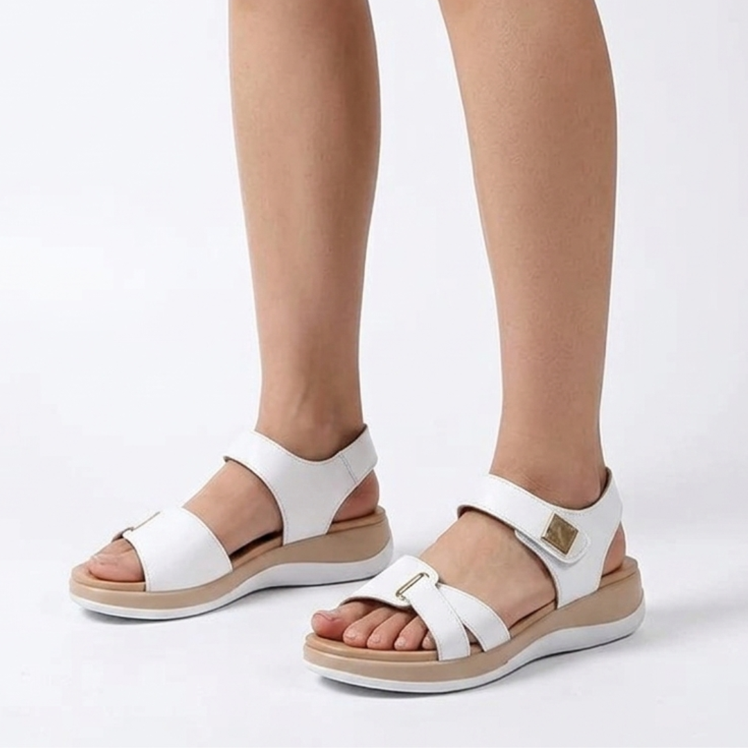Women's Cushioned Comfort Sandals with Adjustable Straps for Everyday Wear
