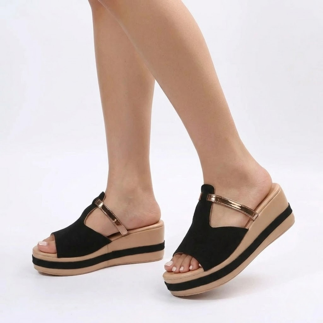 Women's Summer Sandals with Cushioned Footbed and Breathable Comfort