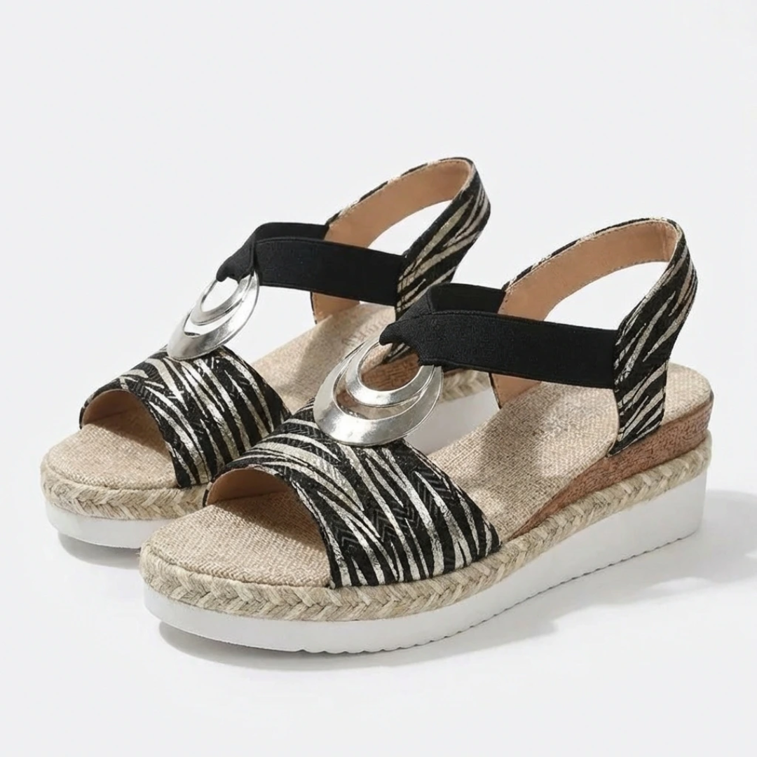 Women's Stylish Open-Toe Sandals with Adaptive Comfort