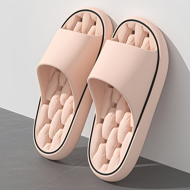 Women's Orthopedic Slides with Textured Footbed and Thick Platform Sole