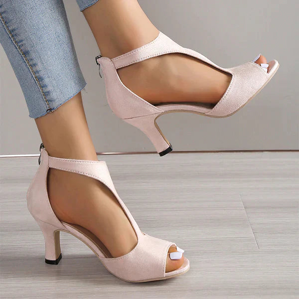 Women's Low Heel Sandals Orthopedic Peep Toe Dress Shoes