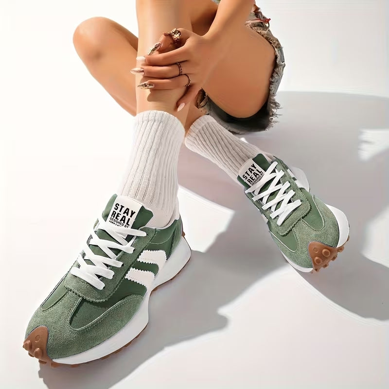 Women's Orthopedic Sneakers Retro Platform and Chunky Sole