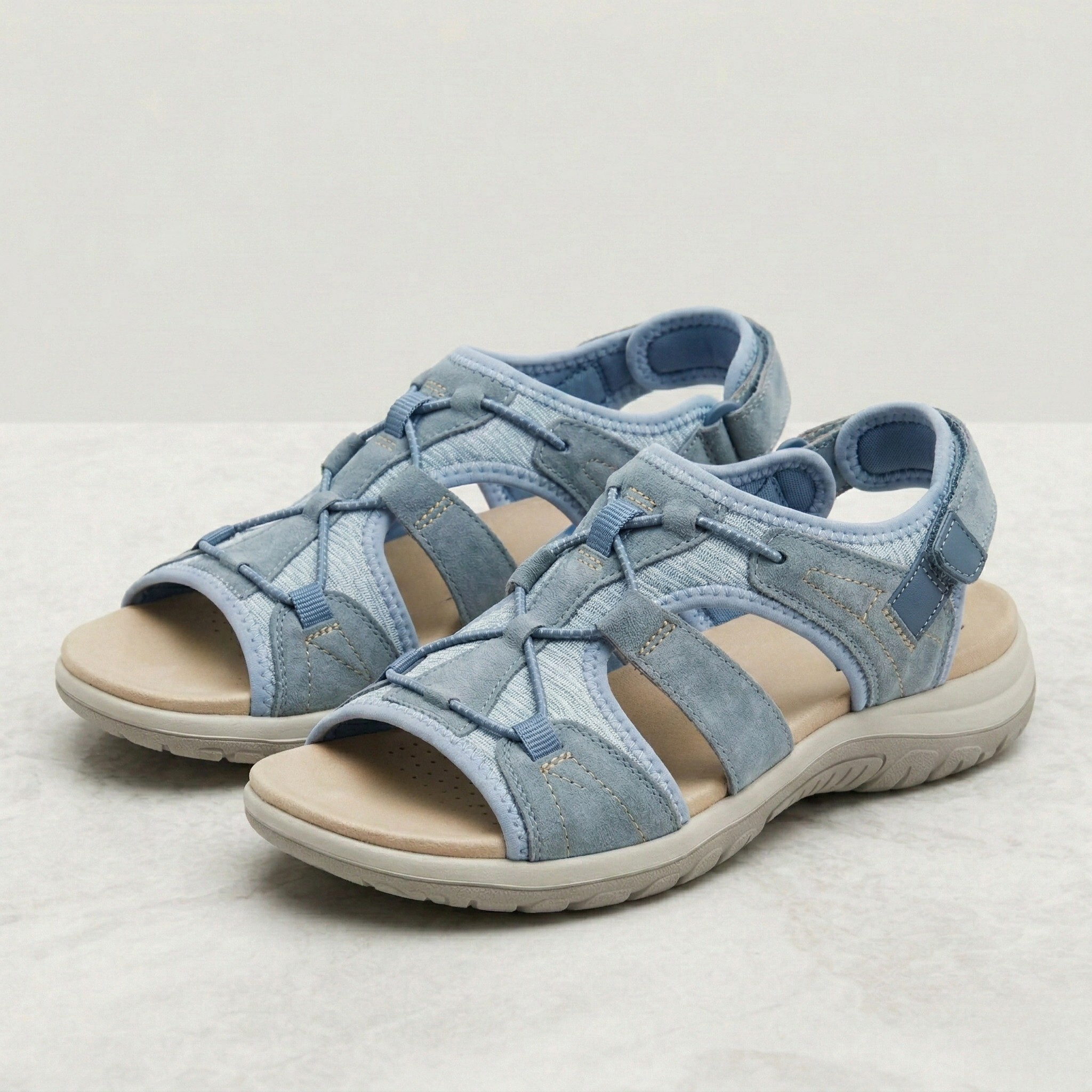 Women's Memory Foam Sandals with Cushioned Comfort