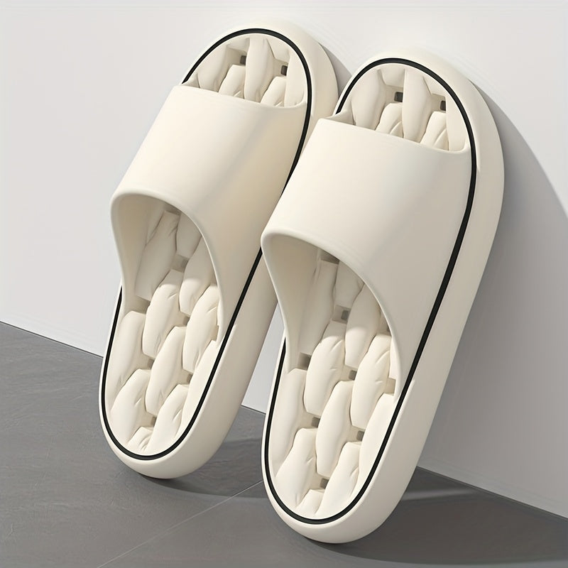 Women's Orthopedic Slides with Textured Footbed and Thick Platform Sole