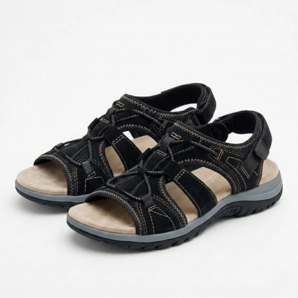 Women's Memory Foam Sandals with Cushioned Comfort