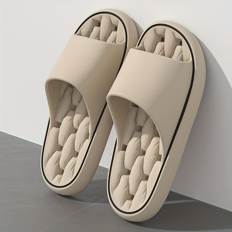 Women's Orthopedic Slides with Textured Footbed and Thick Platform Sole