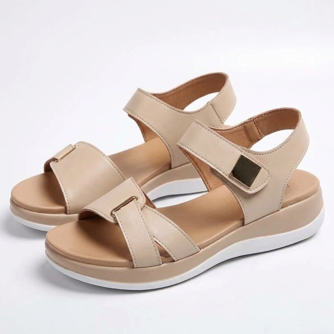 Women's Cushioned Comfort Sandals with Adjustable Straps for Everyday Wear