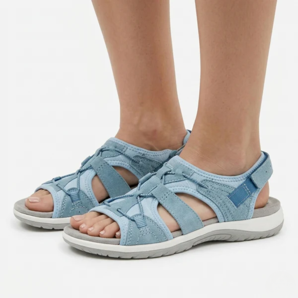 Women's Memory Foam Sandals with Cushioned Comfort