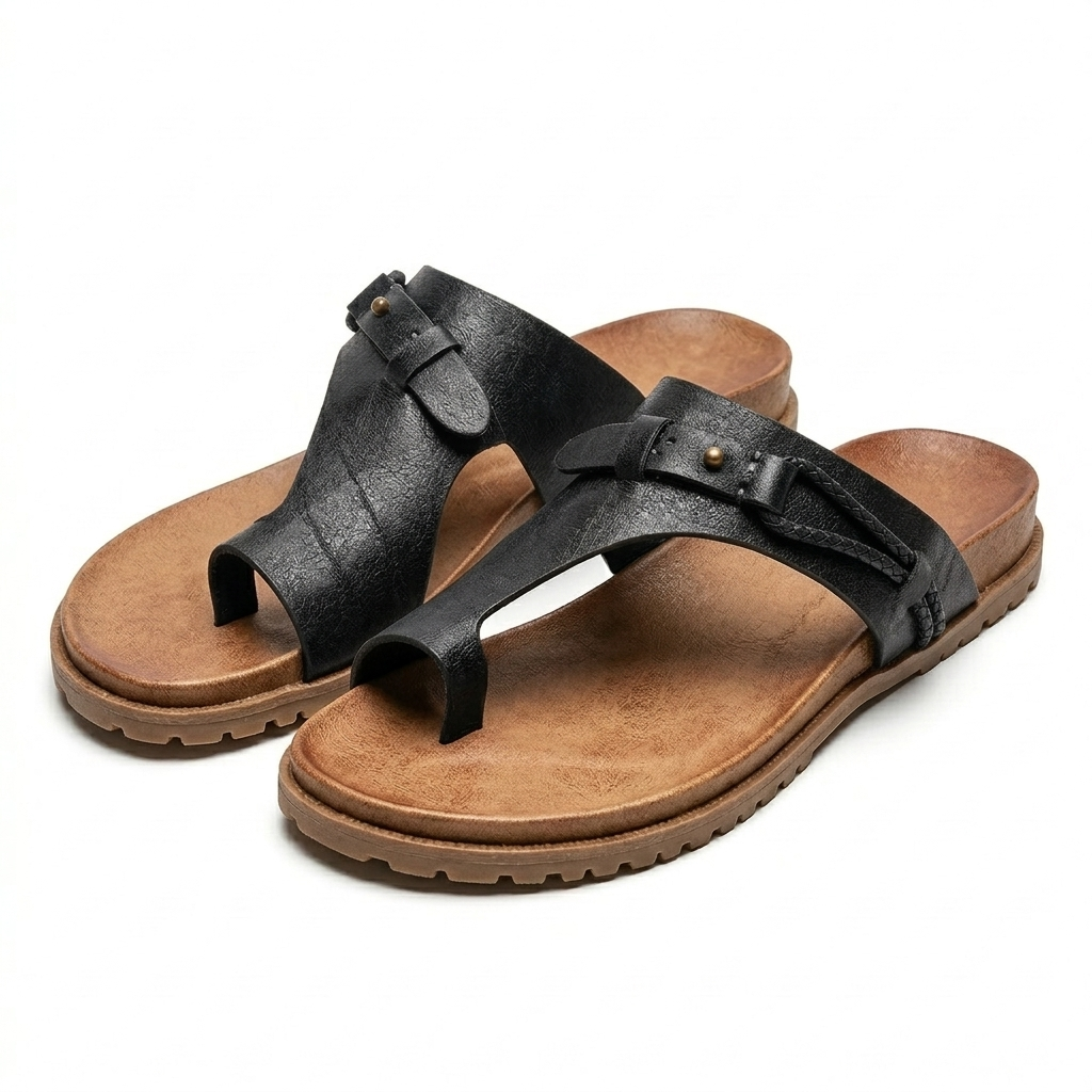Women's Slingback Thong Sandals with Lightweight Boho Summer Style
