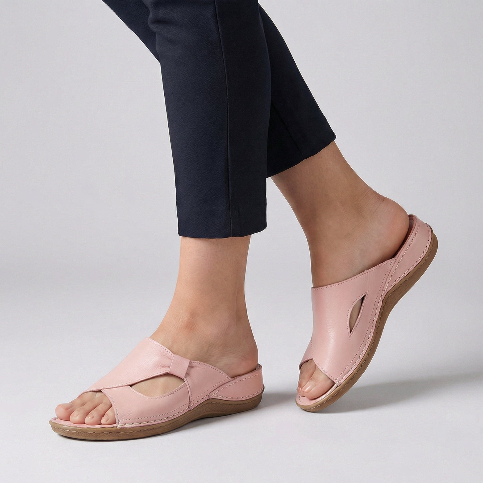 Women's Orthopedic Slide Sandals Open Toe Comfort Footwear