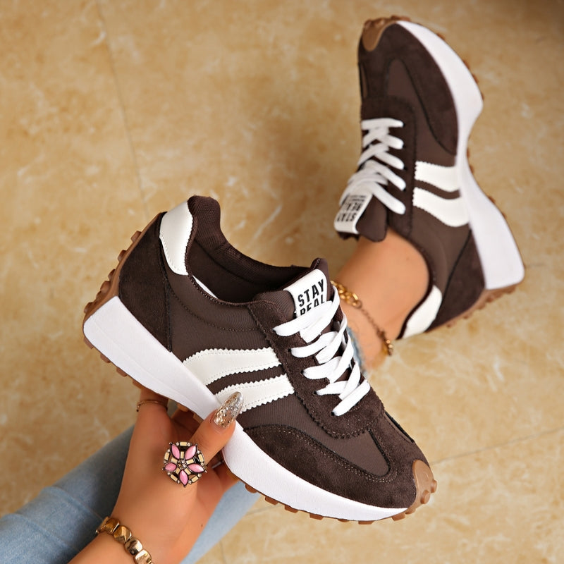 Women's Orthopedic Sneakers Retro Platform and Chunky Sole