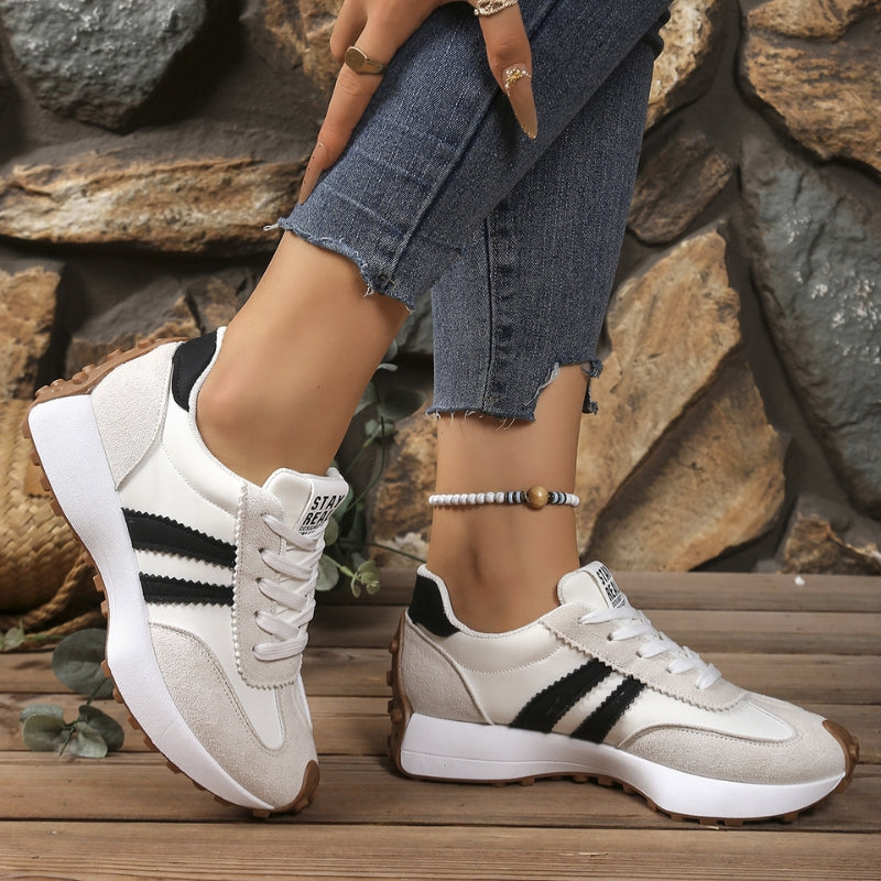 Women's Orthopedic Sneakers Retro Platform and Chunky Sole