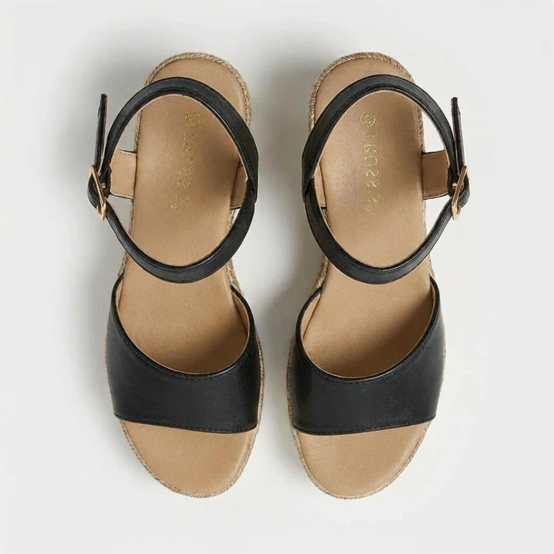 Women's Comfortable Summer Wedge with Supportive Footbed