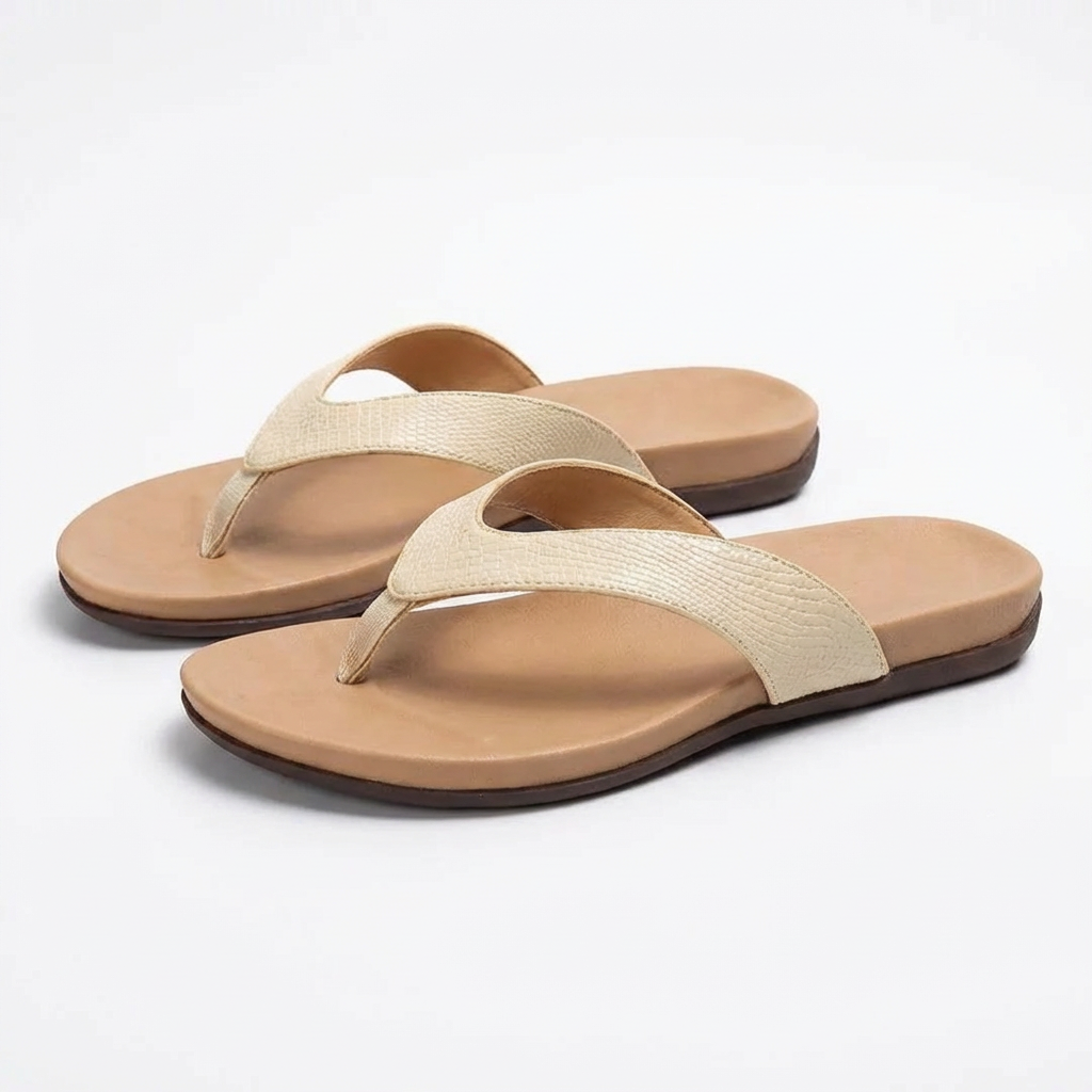 Women's Breathable Thong Flip-Flops with Comfort and Style