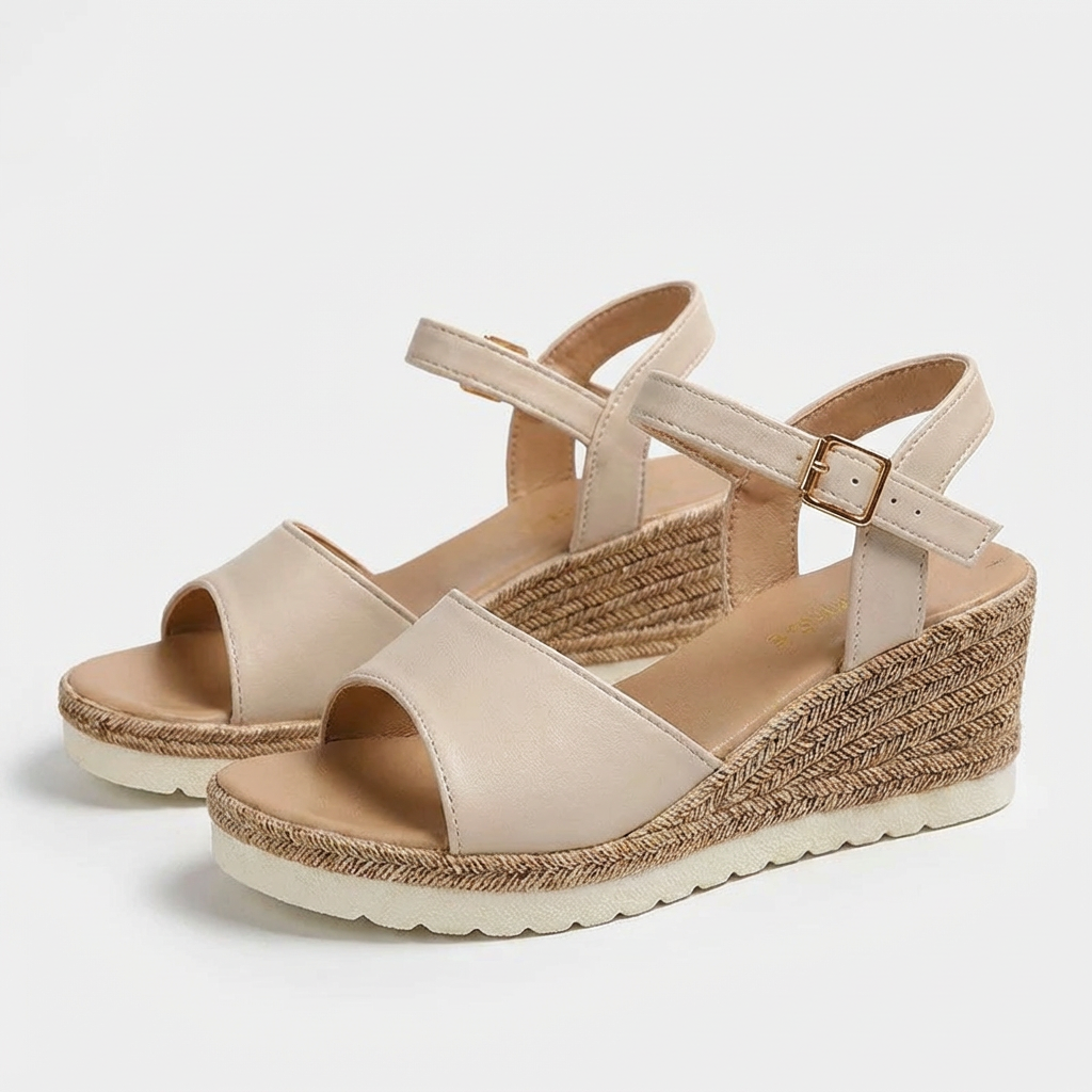 Women's Comfortable Summer Wedge with Supportive Footbed