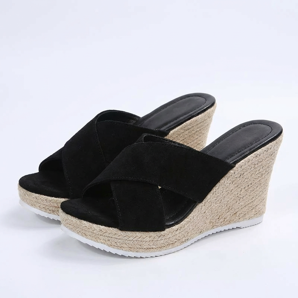 Women's Wedge Platform Sandals with Comfortable Cushion