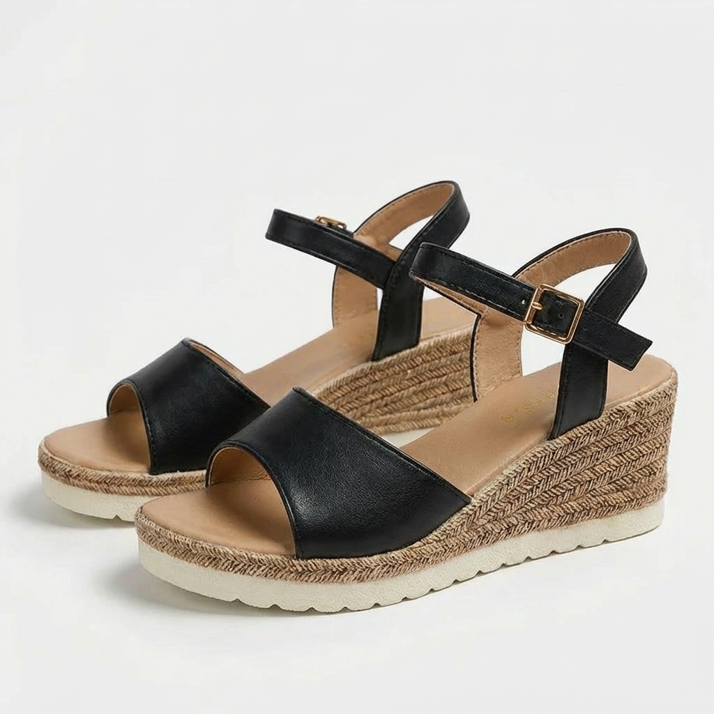 Women's Comfortable Summer Wedge with Supportive Footbed