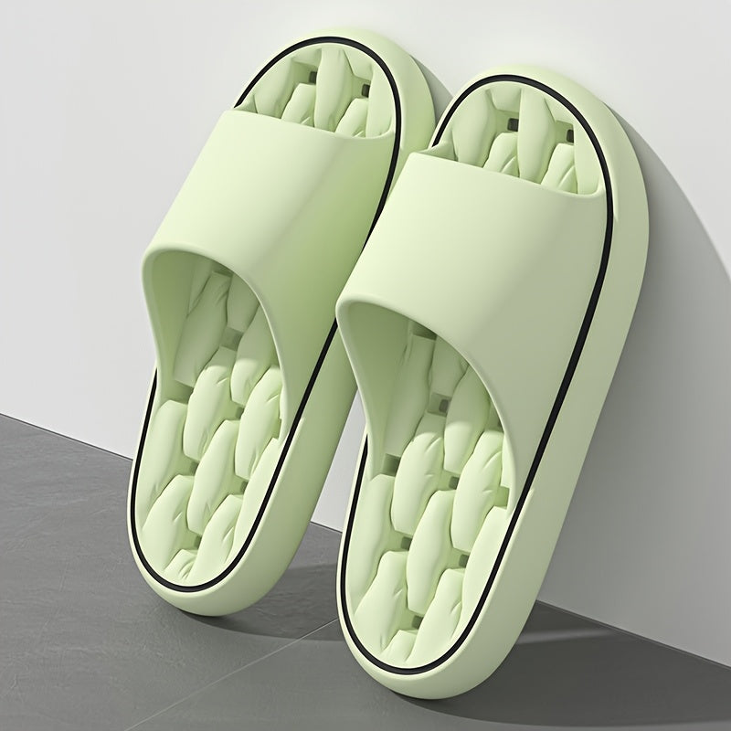 Women's Orthopedic Slides with Textured Footbed and Thick Platform Sole
