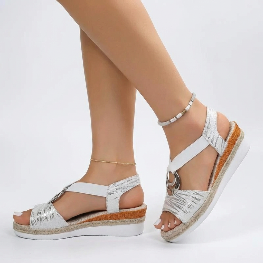 Women's Stylish Open-Toe Sandals with Adaptive Comfort
