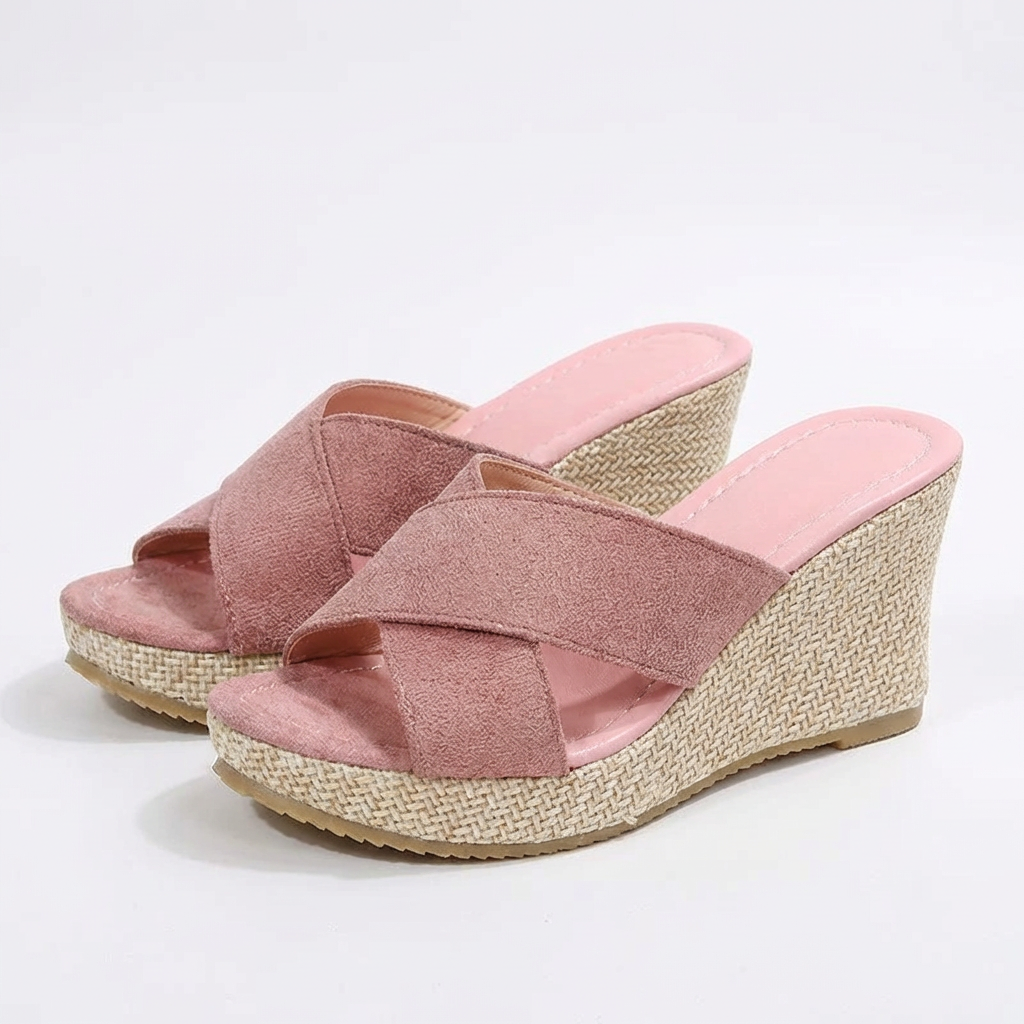 Women's Wedge Platform Sandals with Comfortable Cushion