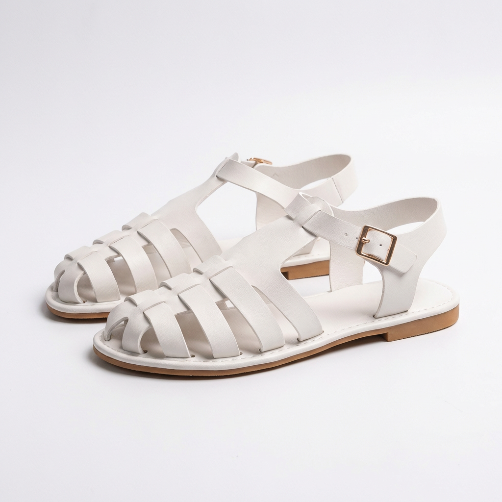 Women's Leather Sandals with Comfort and Chic Design